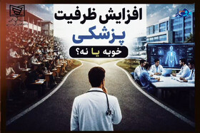 پوستر/ افزایش ظرفیت پزشکی؛ خوبه یا نه؟