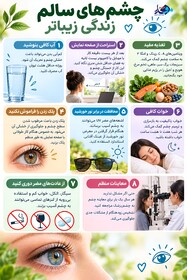 اینفوگرافیک|چشم‌های سالم زندگی زیباتر