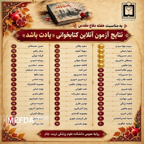 مفدا تربت جام